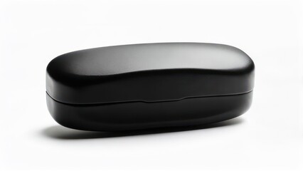 Sleek Black Eyeglass Case - Protective Storage for Spectacles and Sunglasses.