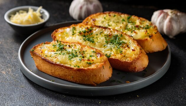 delicious cheesy garlic bread