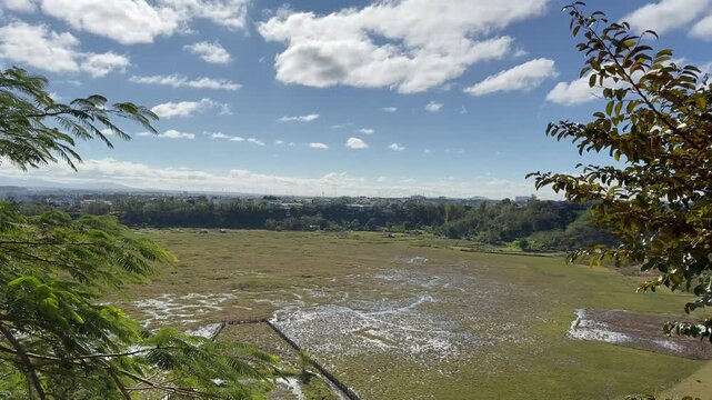 Landscape in Pleiku, Vietnam Highlands Natural