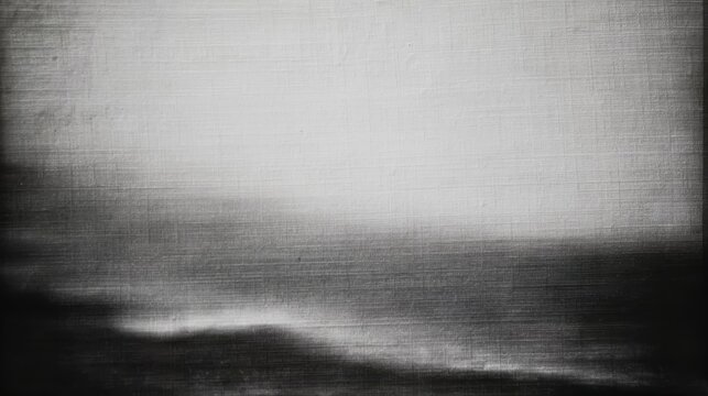 Retro grunge background texture of faded scanned paper with halftone gradient and sand noise effect, for design overlay