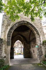 Obraz premium Street in Ravello village, Amalfi coast of Italy