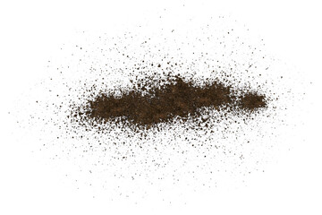  mud splash isolated transparency background.