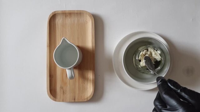 Raw Shea Butter Close-Up for Skincare