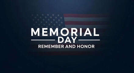 Memorial day tribute honoring fallen heroes and american patriots on memorial day