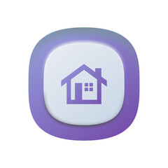 Homepage Button Icon for Real Estate App
