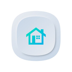 Touchscreen Home Icon for Kiosk and ATM Interfaces
