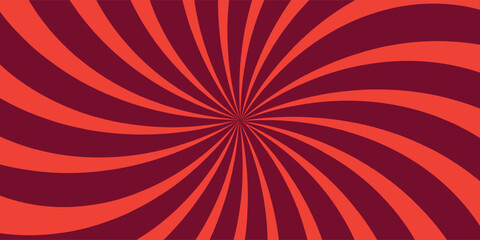 Retro Swirl Background - Reed Hipnotis dan Twirl oranye © EDWARD