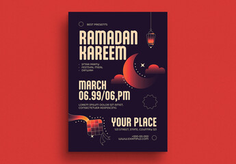 Ramadan kareem Event Flyer