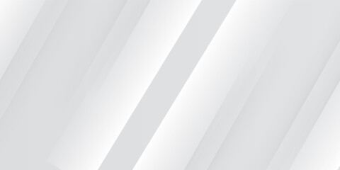 Amazing premium background. Elegant gray white diagonal lines with smooth soft shadow. Light silver grey gradient.