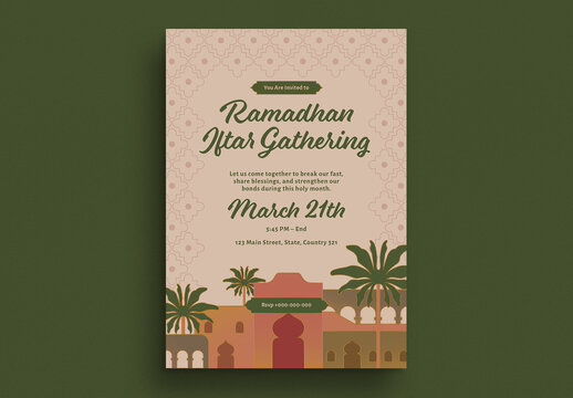 Ramadhan Iftar Party Invitation