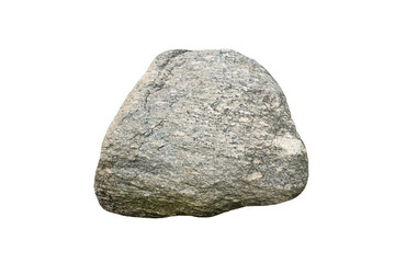 Fototapeta premium stone isolated on white background