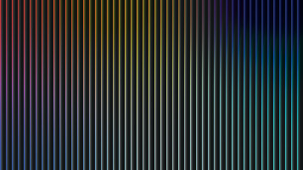 Obraz premium Versatile digital wallpaper featuring vibrant vertical bars and light effects