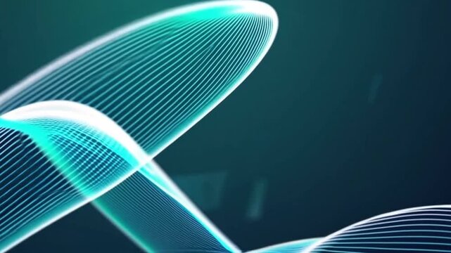 A blue and green background with a wavy line. The background is a deep shade of blue and the line is a light blue color. The line is wavy and he is moving, giving the impression of a dynamic