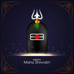 Happy Maha Shivratri Indian cultural festival background