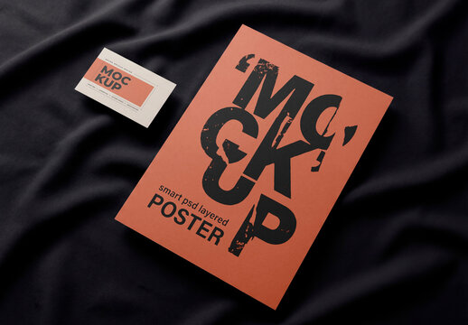 Minimal Paper Stationery Mockup