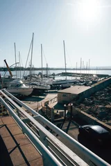 Yacht club on the seashore. © Maryna