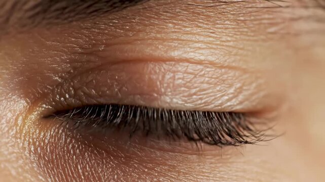 Hyperrealistic Close-Up of Eye with Intricate Details and Color Variations