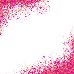 Fototapeta premium pink paint splashes