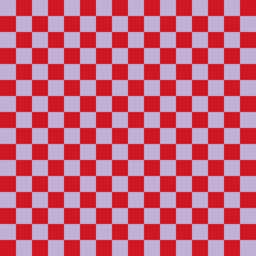 Seamless vector checked pattern or pink and violet background for tile wallpaper