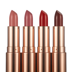 Collection of Premium Lipsticks with Golden Packaging