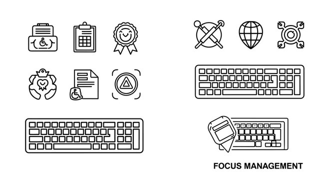 Network security icons: shield with keyhole for port security and computer with funnel for MAC filtering.