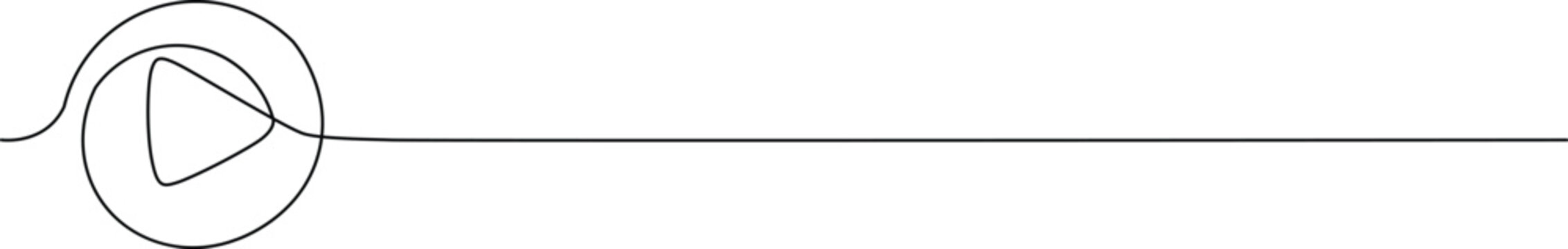 A diagram of a simple electric circuit with a battery and a resistor. Vector