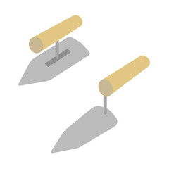 左官鏝のイラスト