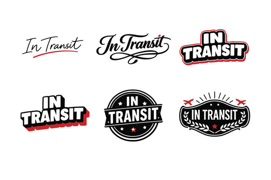 In transit: creative logo designs with bold typography and iconic elements