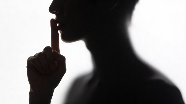 Shhh - The Gesture of Silence and Secrecy