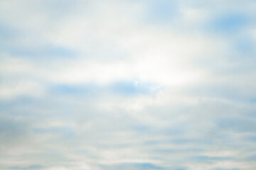 Obraz premium Blue and white background, blue sky in the photo