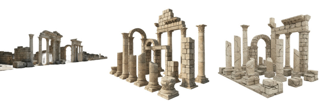 Tetrapylon of Palmyra Syria Famous Ancient Roman Architecture Landmark Palmyra Ruins Historical Monument Tourism Travel Photography Iconic Syrian Heritage Classical Culture Site Tadmur Building