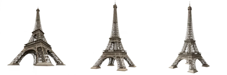 Fotobehang Eiffeltoren Eiffel Tower Paris France Tour Eiffel Paris Famous Iron Lattice Tower Landmark Champ de Mars Historical Monument French Architecture Tourism Travel Photography Iconic European Heritage Culture Site  © dakarid