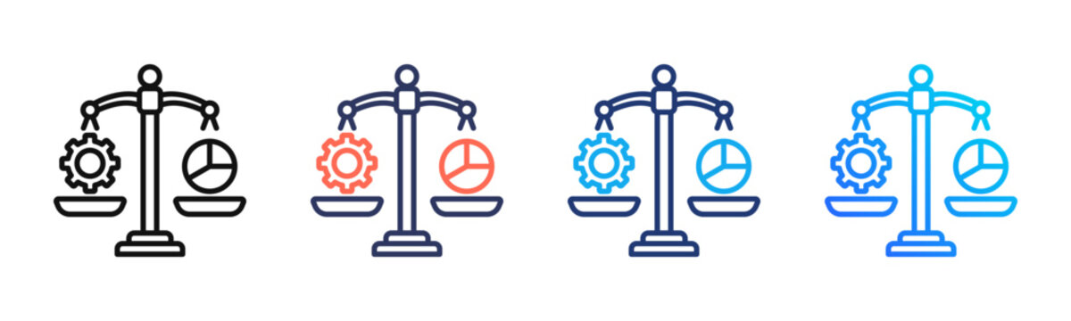Equity Management Multi Style Icon Set