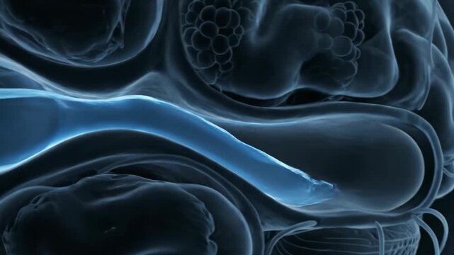 3D Visualization of Cerebrospinal Fluid Circulation in the Brain