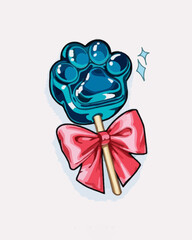 sweet candy  valentine candy bear