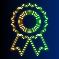 Bright Award Symbol Design