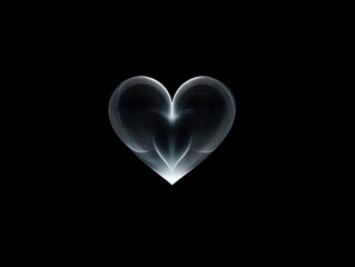 heart icon isolated on a transparent background ar 43