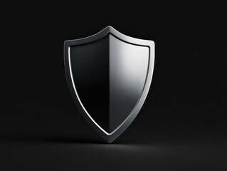shield icon isolated on a transparent background ar 43