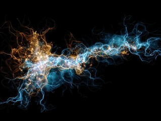 energy flow overlay isolated on a transparent background ar 43