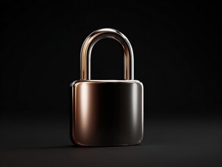 Fototapeta premium lock icon isolated on a transparent background ar 43