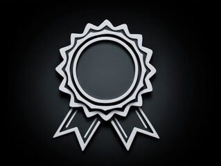 certificate icon isolated on a transparent background ar 43