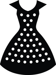 Sequins silhouette vector art Illustration