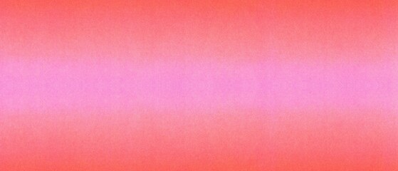Vibrant horizontal color gradient background transitioning smoothly from bright coral red to soft magenta pink hues © Arslan