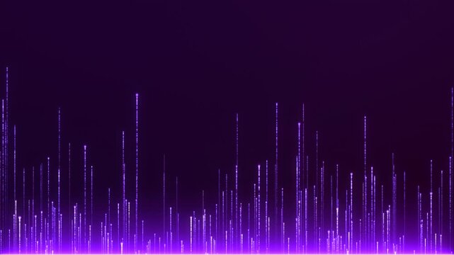 abstract line purple light design motion wave contact data technology background
