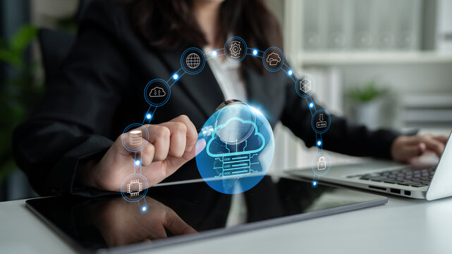 Global cloud computing network services and data storage solutions. Empowering businesses with a secure network and efficient cloud computing. Motif