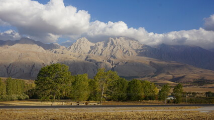 landscape in the mountains
