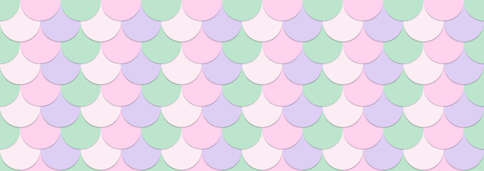 Fish scales seamless pattern background texture © LeonART