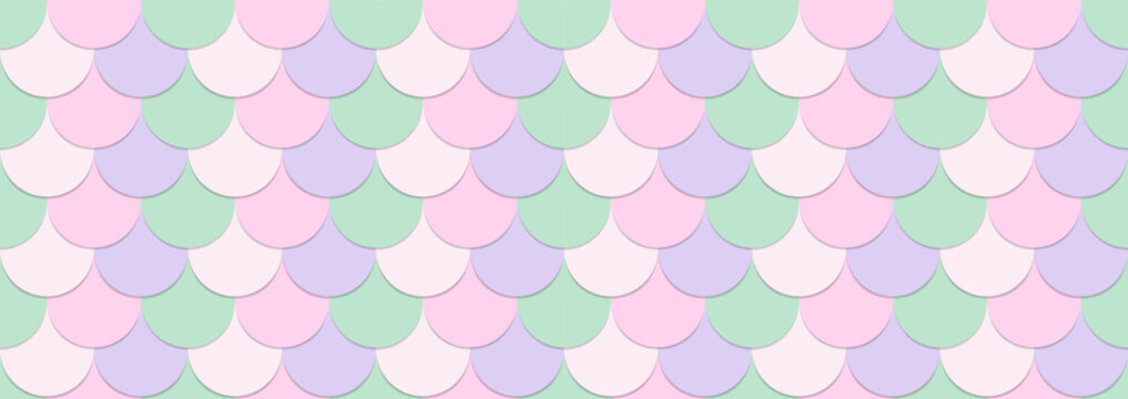 Fish scales seamless pattern background texture