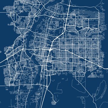 Albuquerque City Map discover intricate linework a structured urban grid and the subtle blueprint aesthetics of berlin in this minimalist poster, emphasizing refined linework, with balanced.