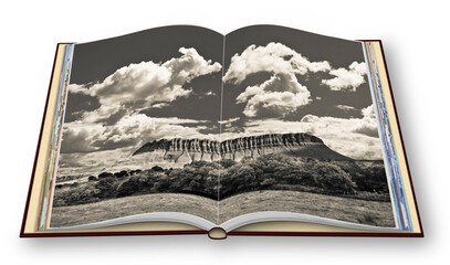 Typical Irish Landscape With The